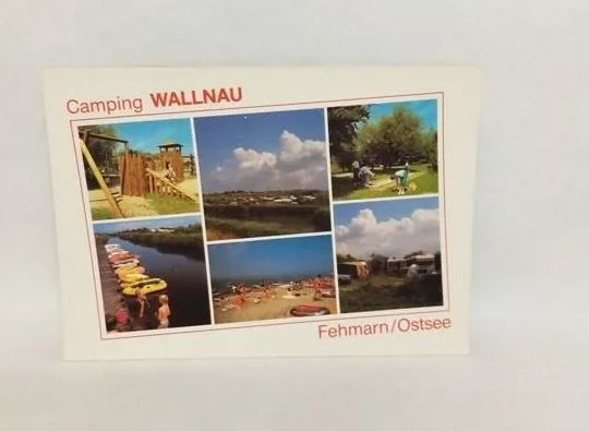Ansichtskarte-A781-Camping Wallgau. Insel Fehrmarn.
