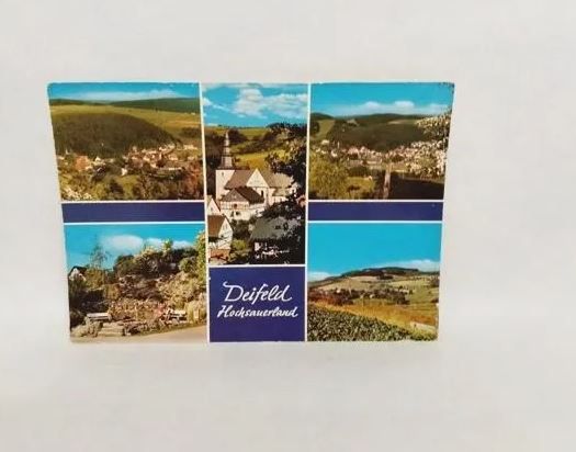 ​Ansichtskarte-A827-Deifeld im Hochsauerland-MB