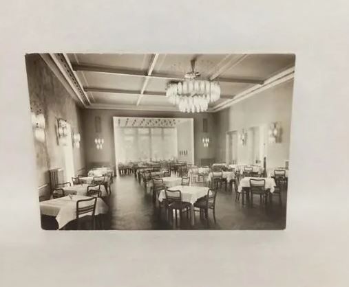 ​Ansichtskarte-A794-Kurbad Bad Lausick-Speisesaal.