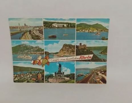 ​Ansichtskarte-A867-Grüße vom herrlichen Rhein.MB