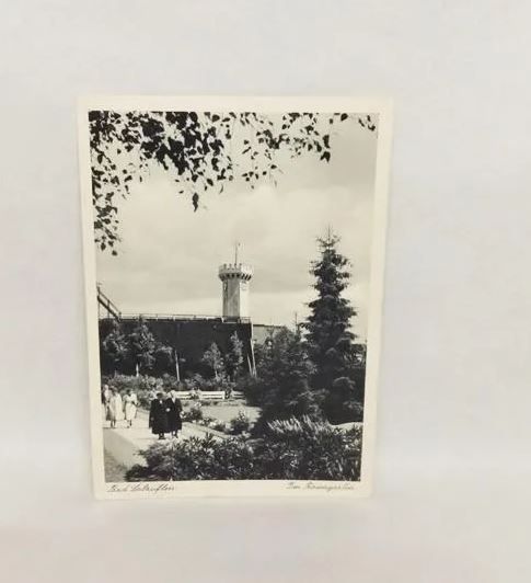 ​Ansichtskarte-A787-Bad Salzuflen. Im Rosengarten.