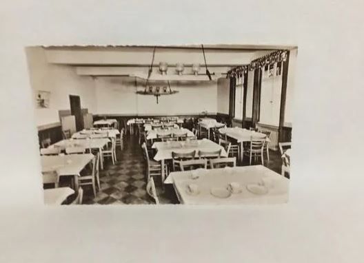 ​Ansichtskarte-A789-Niendorf/Ostsee-WESTFALENHAUS. Speiseraum.