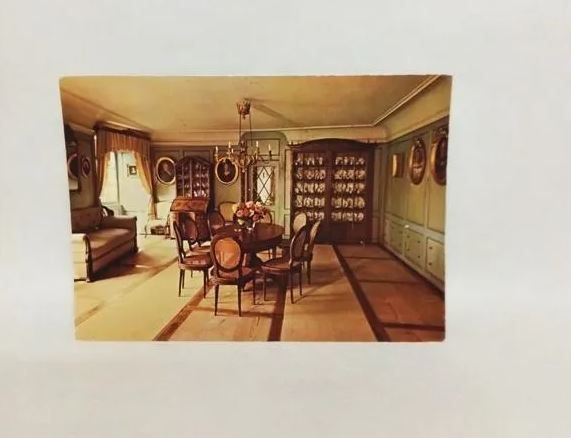 ​Ansichtskarte-A803-Schloss Wildegg/Ag. Speisezimmer.