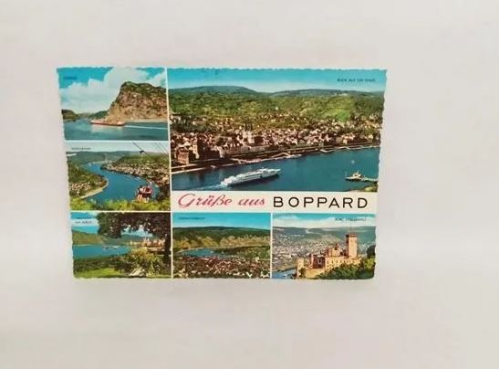 ​Ansichtskarte-A860-Grüße aus Boppard am Rhein.
