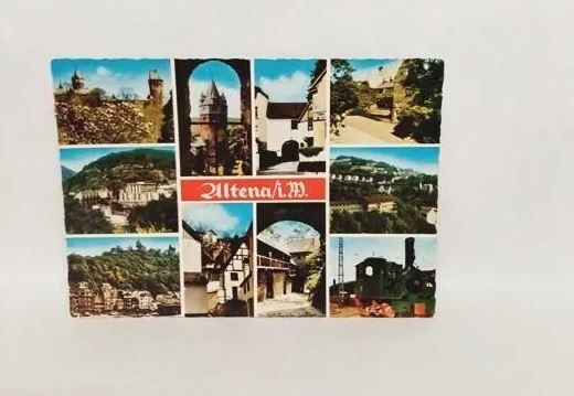 Ansichtskarte-A842-Altena in Westfalen. MB