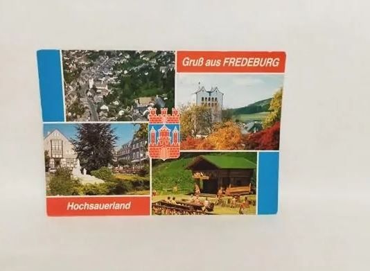 Ansichtskarte-A853-Gruß aus Fredeburg im Hochsauerland.