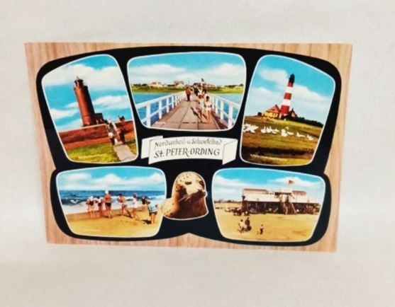 Ak-H25-St. Peter-Ording. MB -ungelaufen.