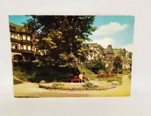 ​Ak-H27-Bacharach am Rhein. Rheinanlagen.