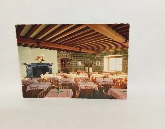 Ansichtskarte-A801-Kehlsteinhaus-Große Halle mit Kamin-ungelaufen.