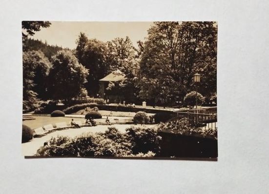 Ak-Bad Elster-Blick vom Kurhaus.—B-573--ungelaufen.