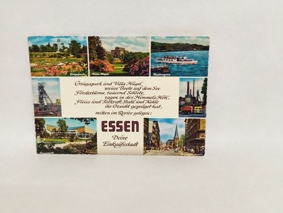 AK- 710. Einkaufstadt Essen. Ak--gelaufen.