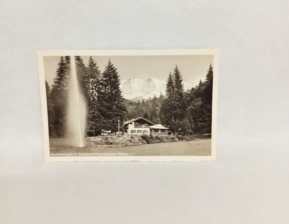 AK- 672. Garmisch - Kochelbergalm-Ak--ungelaufen.