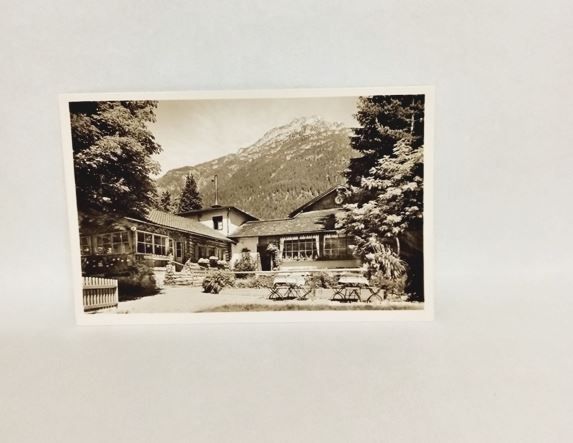 AK- 680. Almhütte bei Garmisch. -Ak--ungelaufen.
