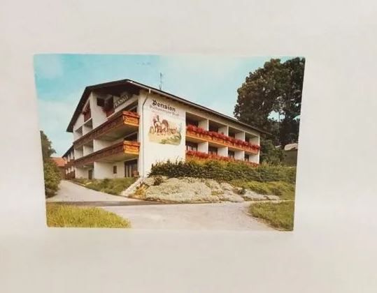 Ansichtskarte-A622-HOHENAU-Pension Hohenauer Hof.-gelaufen.