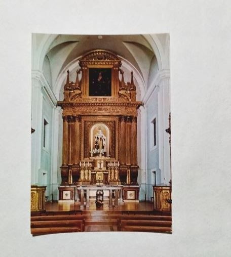 Ak-CALAHORRA RETABLO CENTRAL DEL.-Ansichtskarte,B-523- ungelaufen.