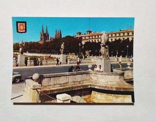 Ak-BURGOS-Saint Paul Cathedrale.Ansichtskarte,B-515- ungelaufen.