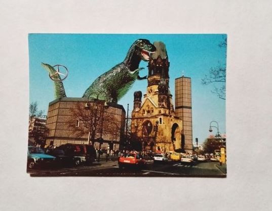 Ak-Berolinosaurus.Ansichtskarte,B-511- ungelaufen.