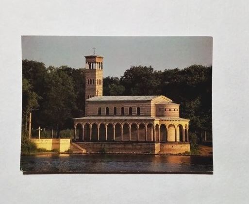 Ak-Heilandskirche Sacrow.Ansichtskarte,B-510- gelaufen.
