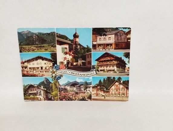 AK- 726. Gruß aus Oberammergau. Ak--ungelaufen.