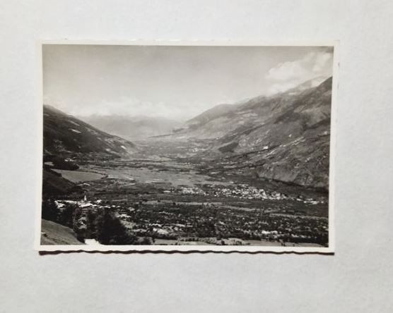 Ak-LATSCH mit Tarsch gegen Schlanders im Vinschgau.Ansichtskarte,B-475- ungelauf