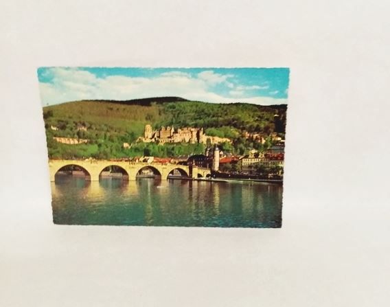 AK- 809. Heidelberg.Schloß und.Nechartal.Ak--ungelaufen.