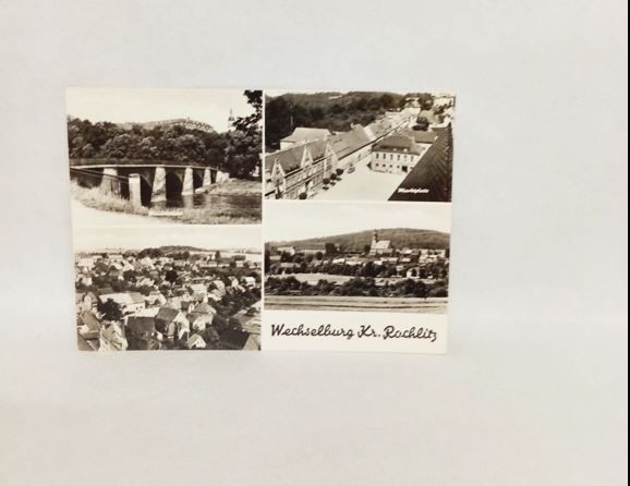 AK- 701. Wechselburg Kreis  Rochlitz. Ak--ungelaufen.