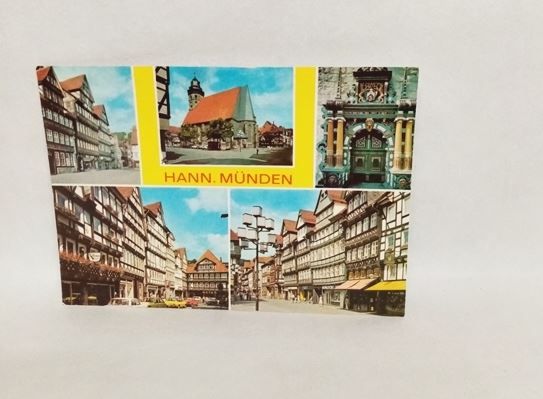 Ansichtskarte, AK- 722. Hann. Münden. MB Ak--gelaufen.