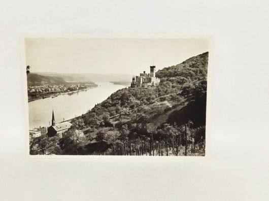 AK- 821. Schloß Stolzenfels am Rhein.