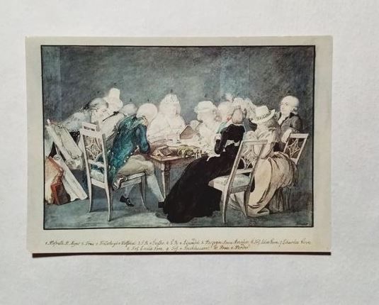 Ak--470-Tafelrunde der Anna Amalia.