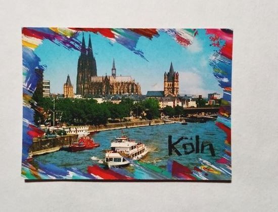 Ak-Köln am Rhein.Ansichtskarte,B-464-