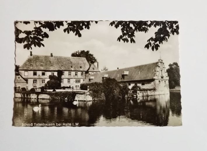 Ansichtskarte-AK. Schloß Tatenhausen bei Halle I Westf.