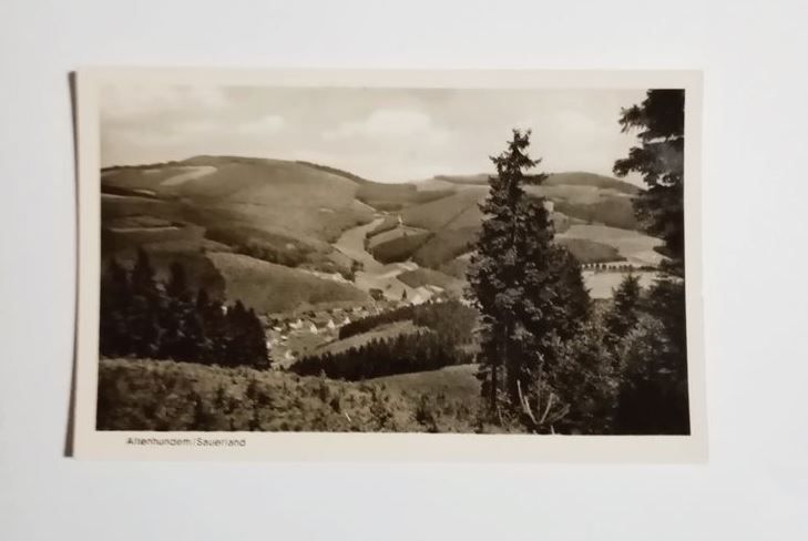 Ansichtskarte-AK. Altenhundem im Sauerland.