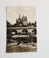 Kleinanzeige Ansichtskarte-AK. Limburg. Blick auf Lahn Brücke und Dom.
