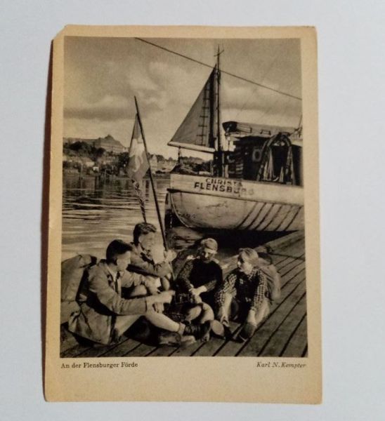 Ansichtskarte-AK 366. An der Flensburger Förde.