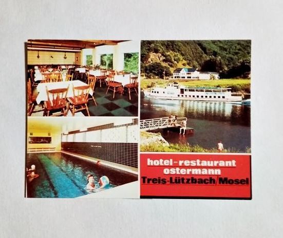 Ansichtskarte-AK 514. Treis-Lützbach an der Mosel.