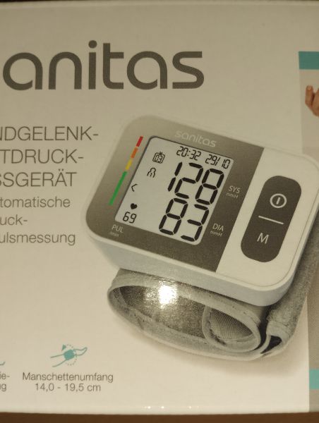 Blutdruck Messgerät für das Handgelenk neu und original verpackt