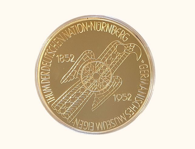 Germanisches Museum-Gigantenprägung 100 mm, 75€
