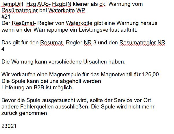 Waterkotte Wärmepumpe DS 5009.3 Resümat Magnetventil  Reparatur  21