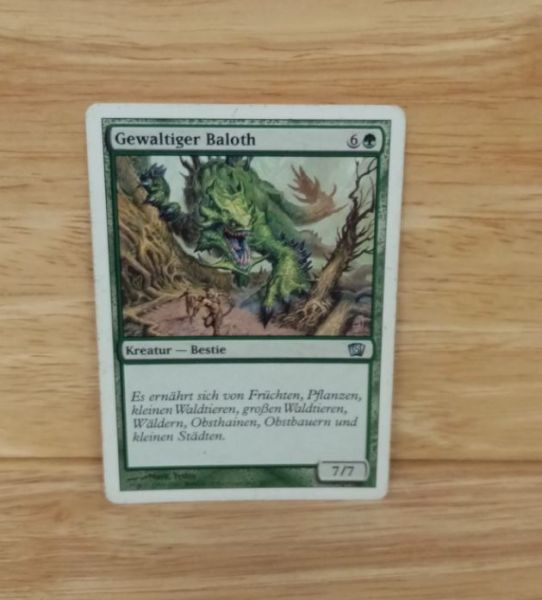 Magic The Gathering-So-581-Gewaltiger Baloth
