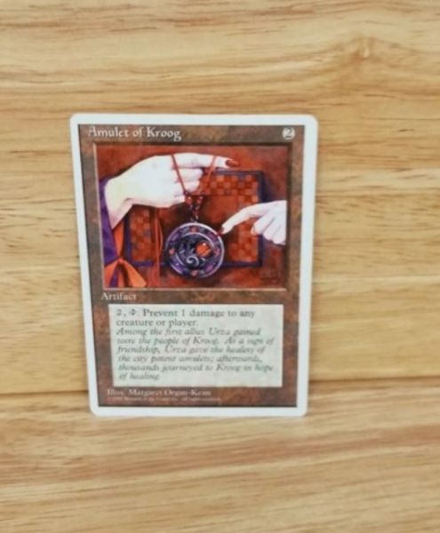 Magic The Gathering-So-911-Sammelkarte-Amulet of Kroog
