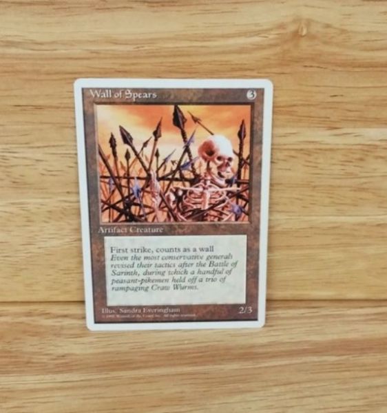 Magic The Gathering-So-915-Sammelkarte- Wall of Spears -