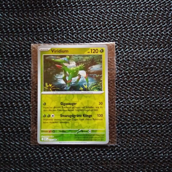 Pokemon Sammelkarte -- Viridium
