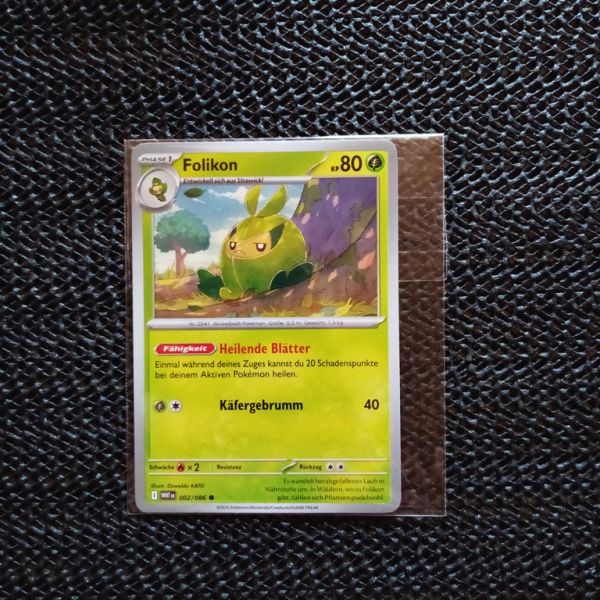 Pokemon Sammelkarte -- Folikon
