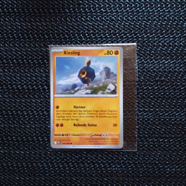 Pokemon Sammelkarte -- Kiesling