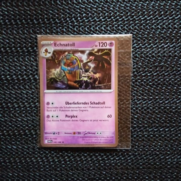 Pokemon Sammelkarte -- Echnatoll