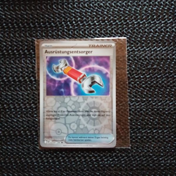 Pokemon Sammelkarte -- Ausrüstungsentsorger