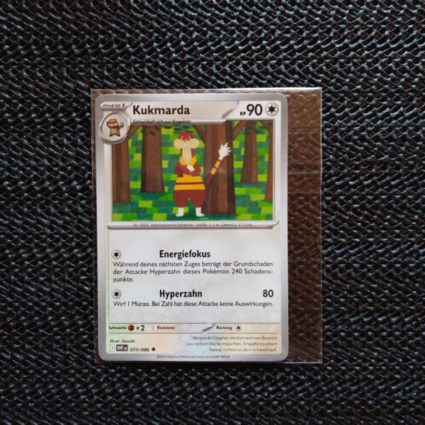 Pokemon Sammelkarte -- Kukmarda