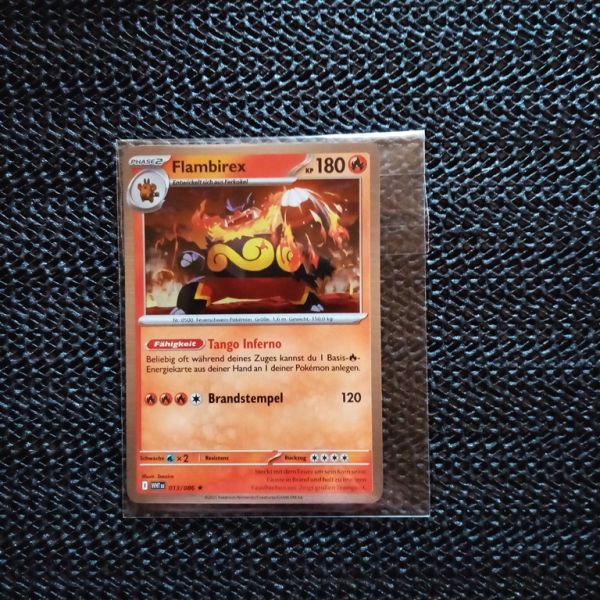 Pokemon Sammelkarte --Flambirex