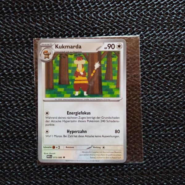Pokemon Sammelkarte --Kukmarda