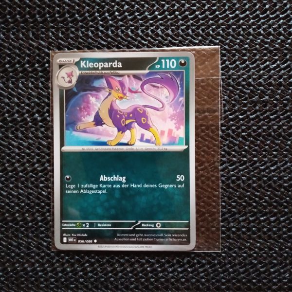 Pokemon Sammelkarte --Kleoparda